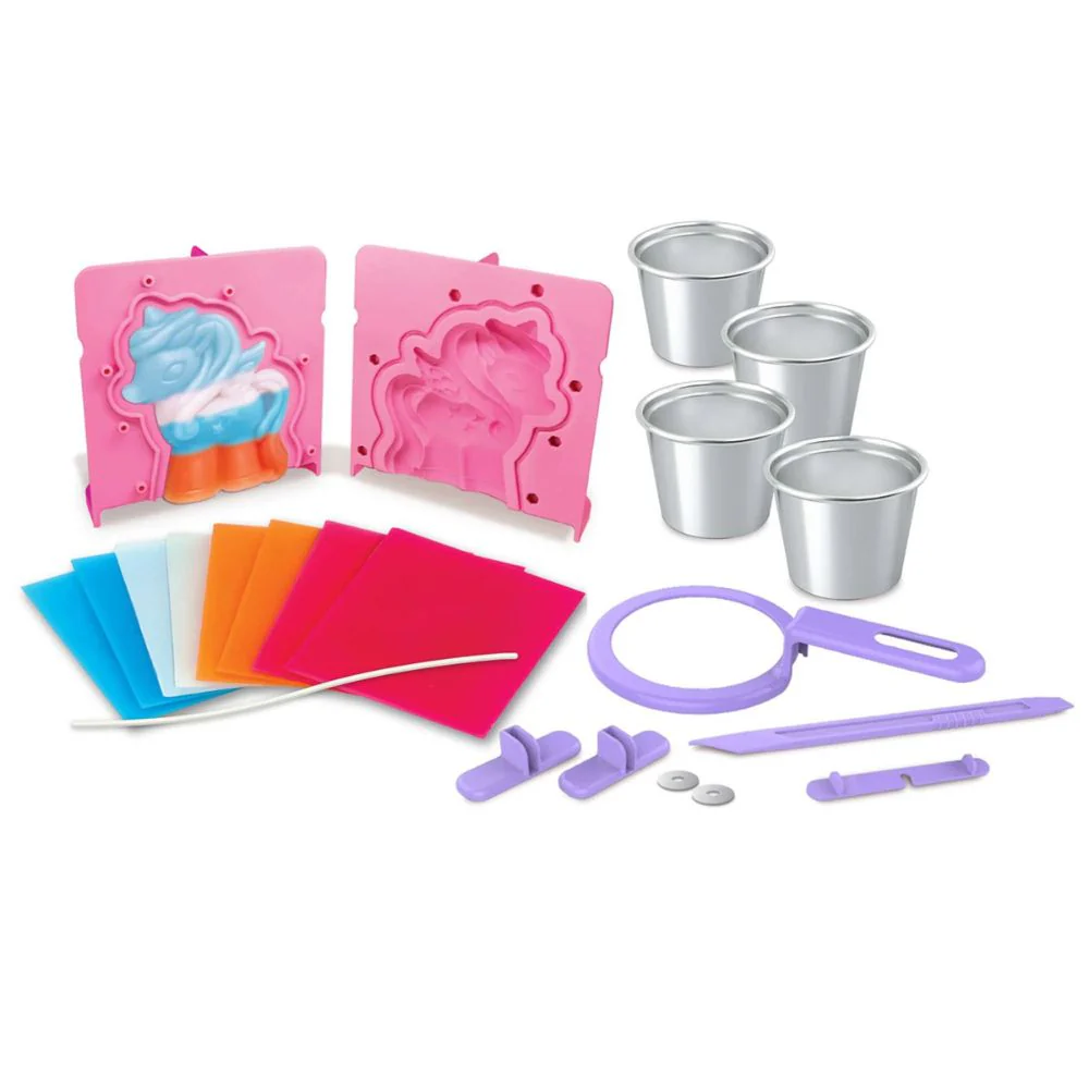4M KidzMaker 3D Unicorn Candle Making Kit - Image 4