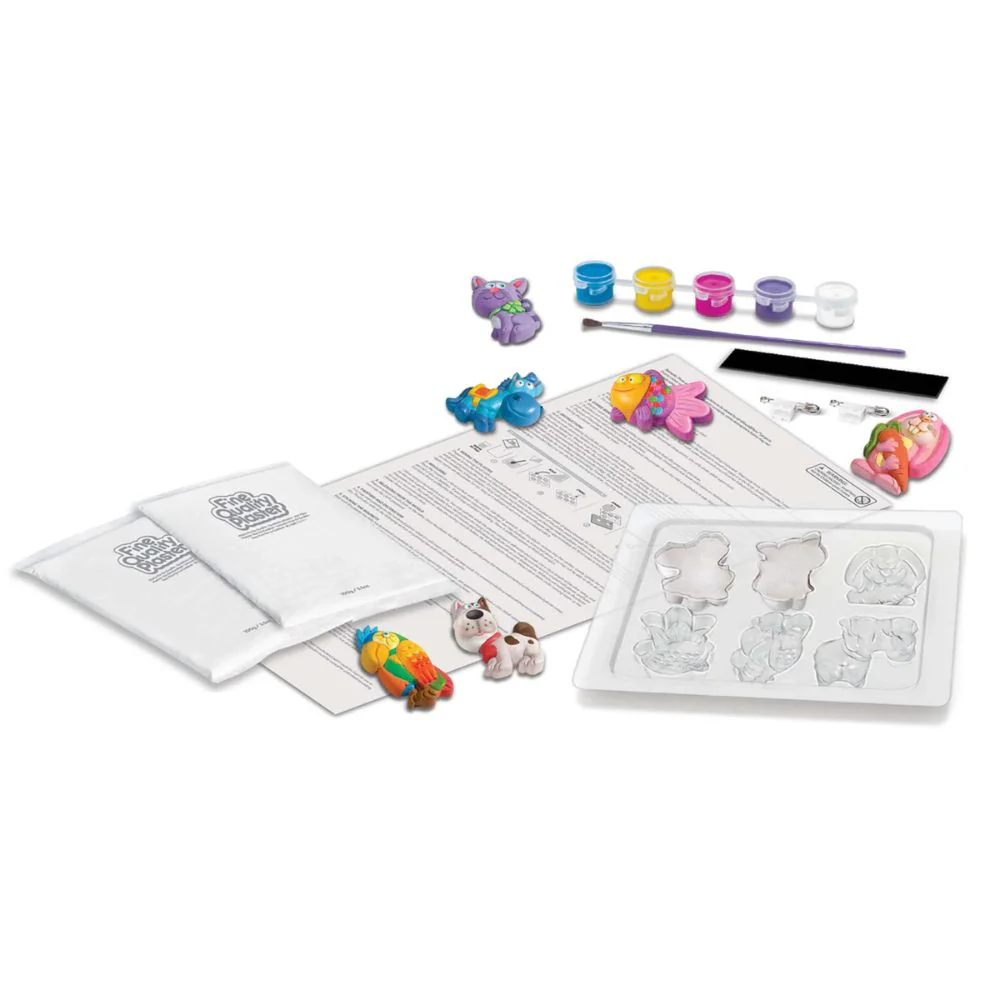 4M Mould & Paint Cute Pets - Craft Kit for Creative Kids - Image 5