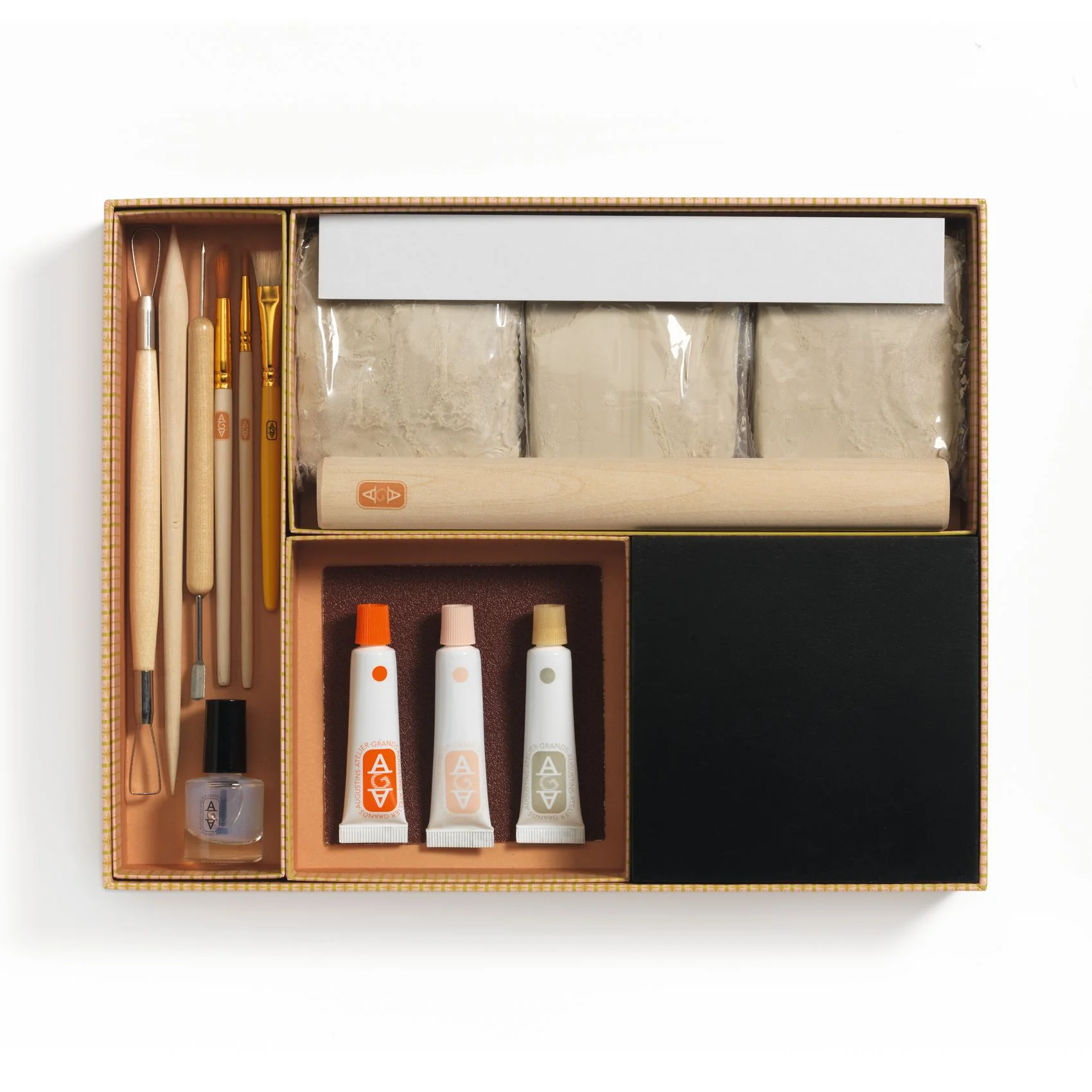 Air Dry Pottery Kit - Djeco Atelier Grands Augustins Workshop 85 Modelling - Image 10