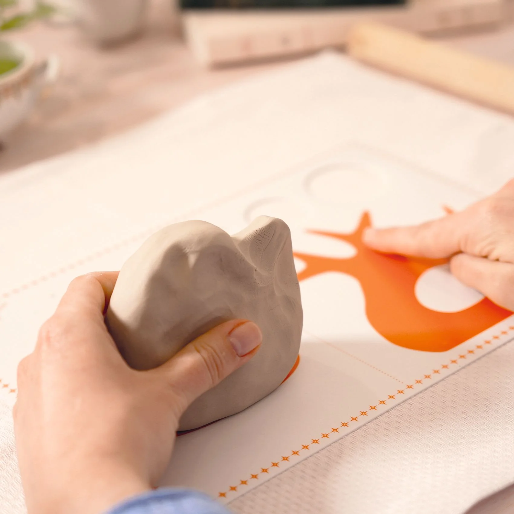 Air Dry Pottery Kit - Djeco Atelier Grands Augustins Workshop 85 Modelling - Image 5
