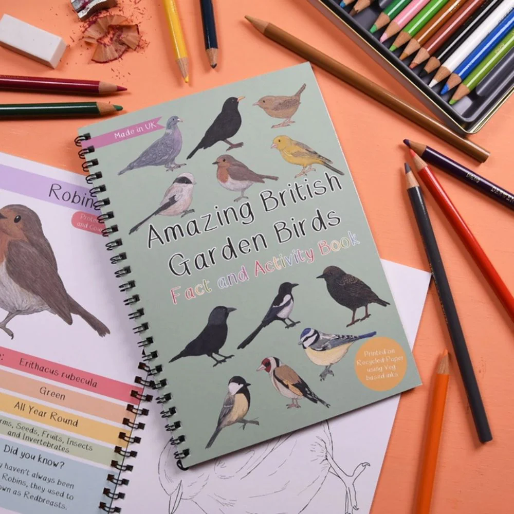 Amazing British Garden Birds Fact and Activity Book - Image 2