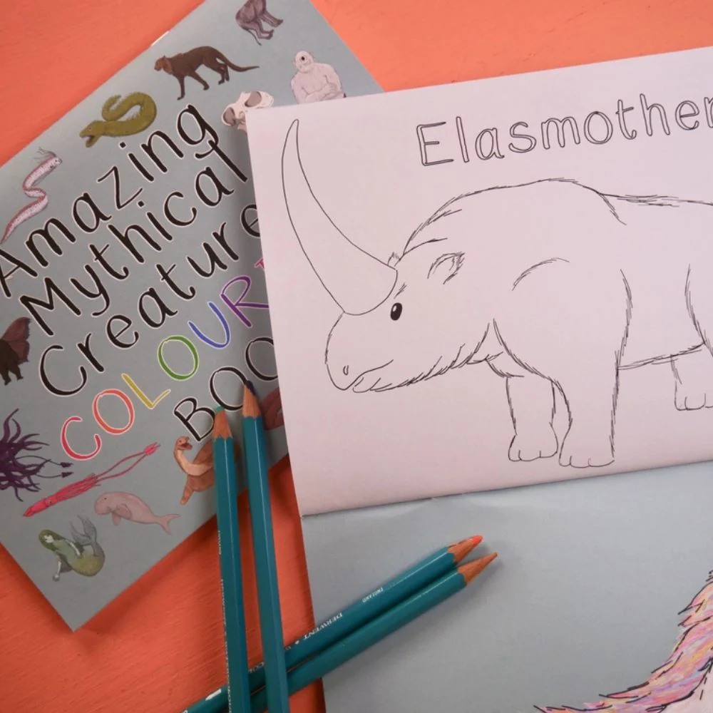 Amazing Mythical Creatures Colouring Book - Image 4