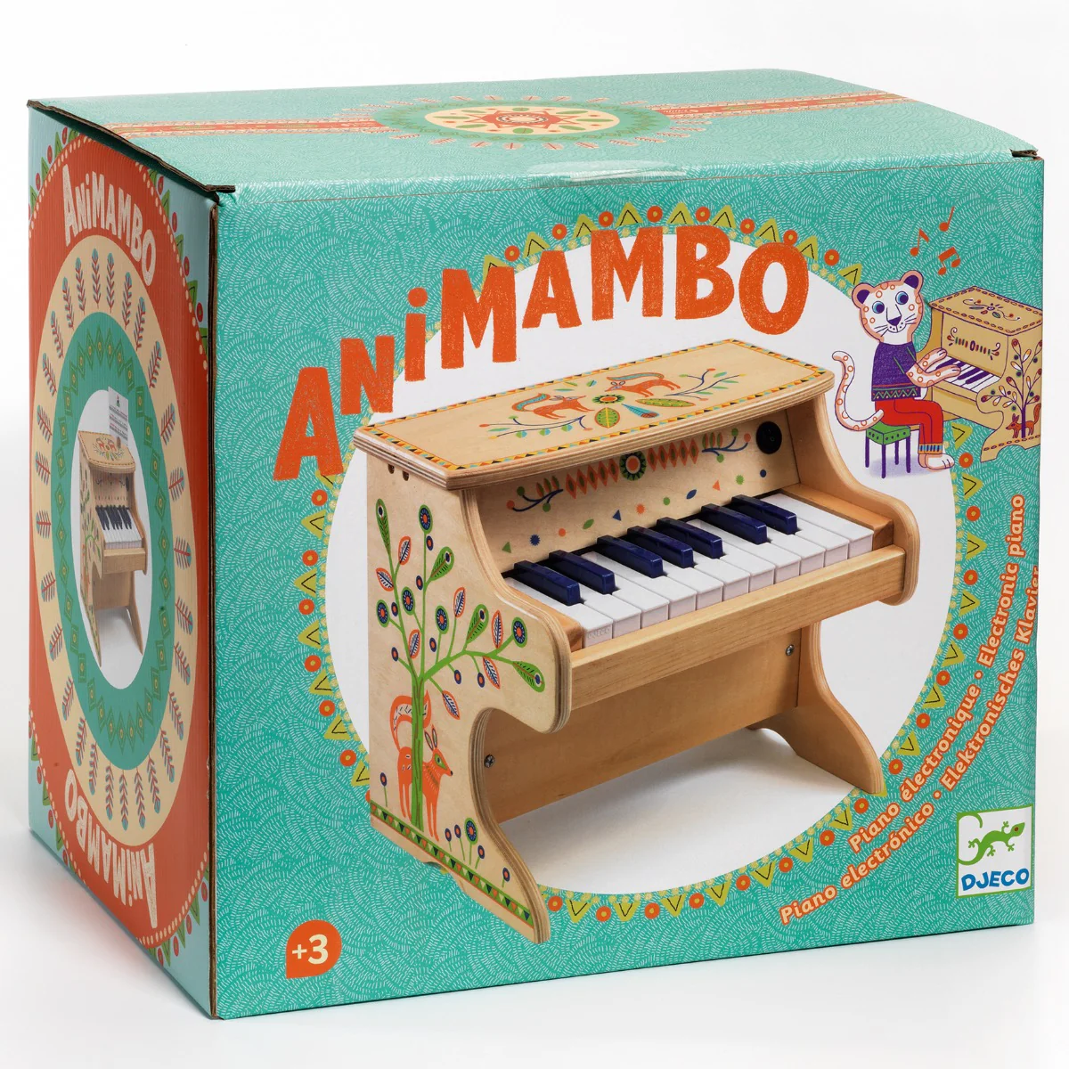 Djeco Animambo Electronic Piano - Toy Piano - Image 4