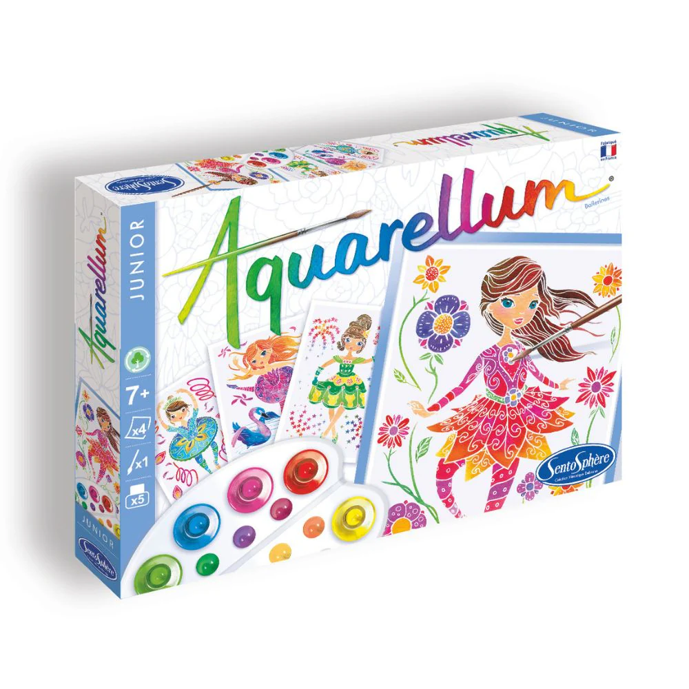 Aquarellum Junior Ballerinas - Painting Kit for Kids - Image 3