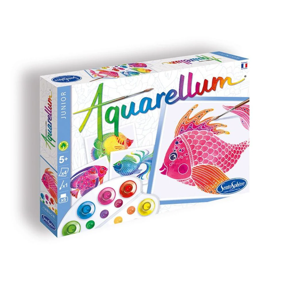 Aquarellum Junior Fish - Painting Sets for Kids - Image 2