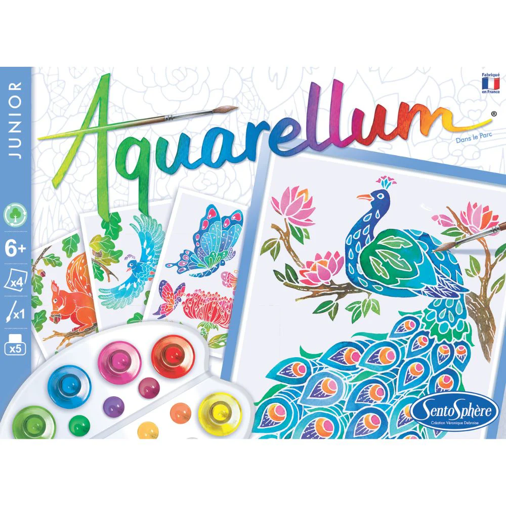 Aquarellum Junior In The Park - Painting Kits for Kids - Image 3