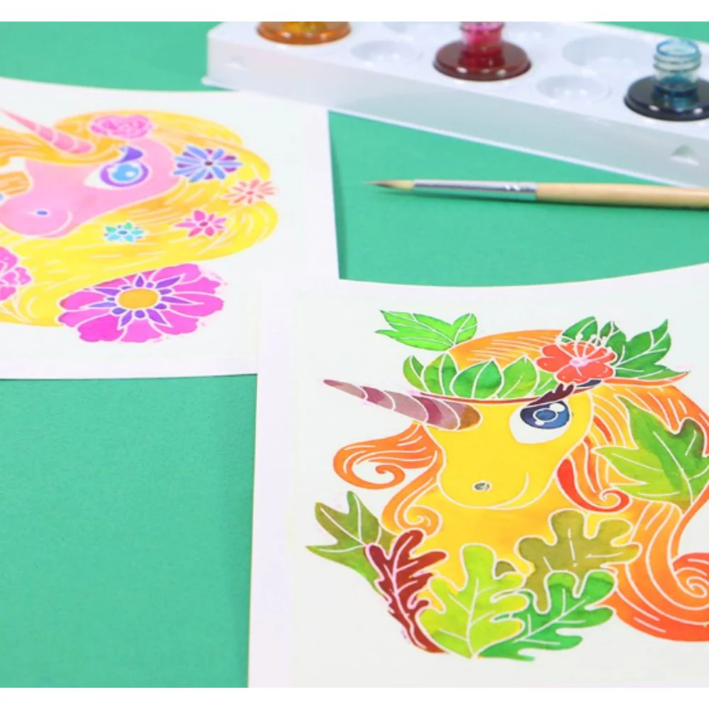Aquarellum Mini Unicorns - Paint by Numbers for Kids - Image 3