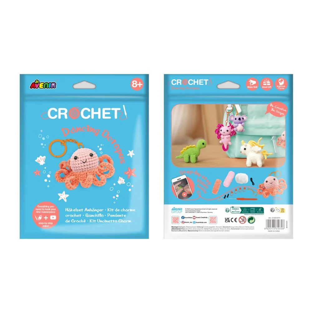 Avenir Crochet Starter Kit - Dancing Octopus - Image 4