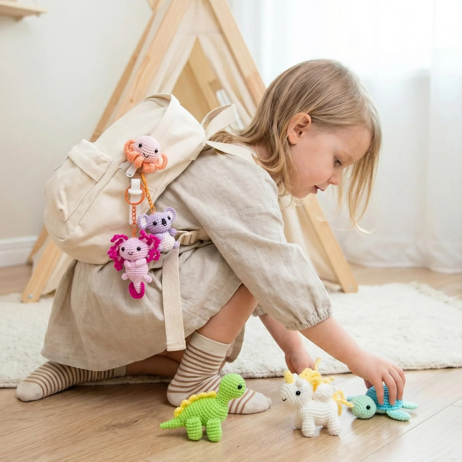 Avenir Crochet Starter Kit - Love Axolotl - Image 2