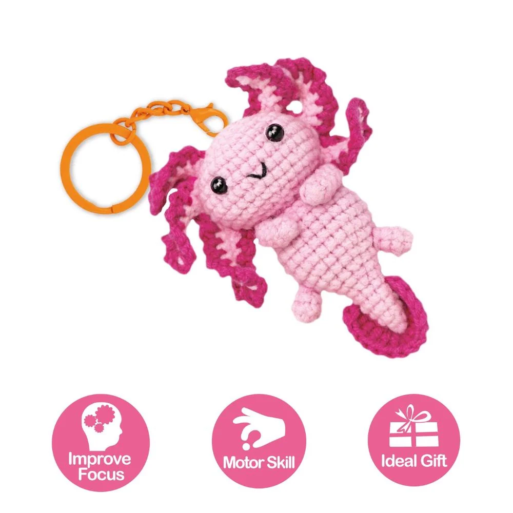 Avenir Crochet Starter Kit - Love Axolotl - Image 5