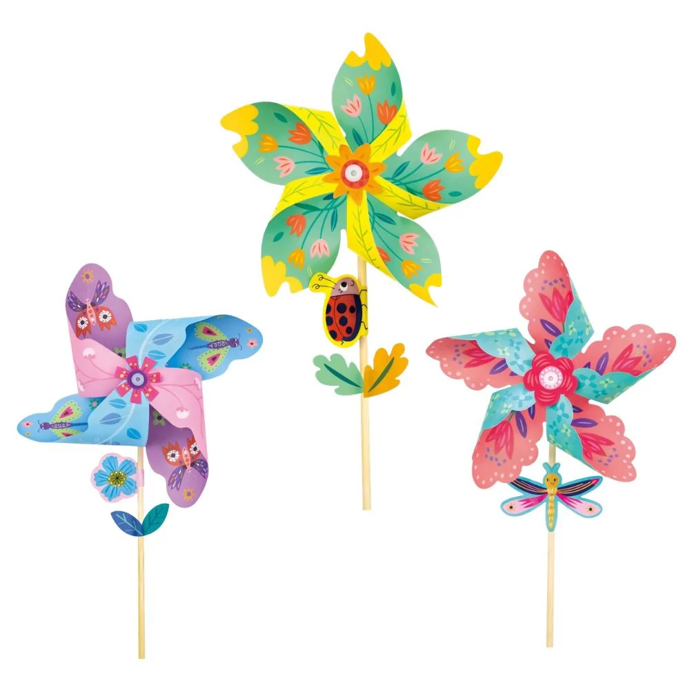 Avenir Everyday Craft Kit - Make Your Own Pinwheel Flowers - Image 3