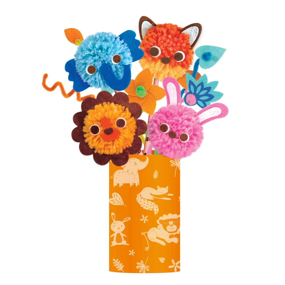 Avenir Pom Pom Animal Bouquet - Image 5