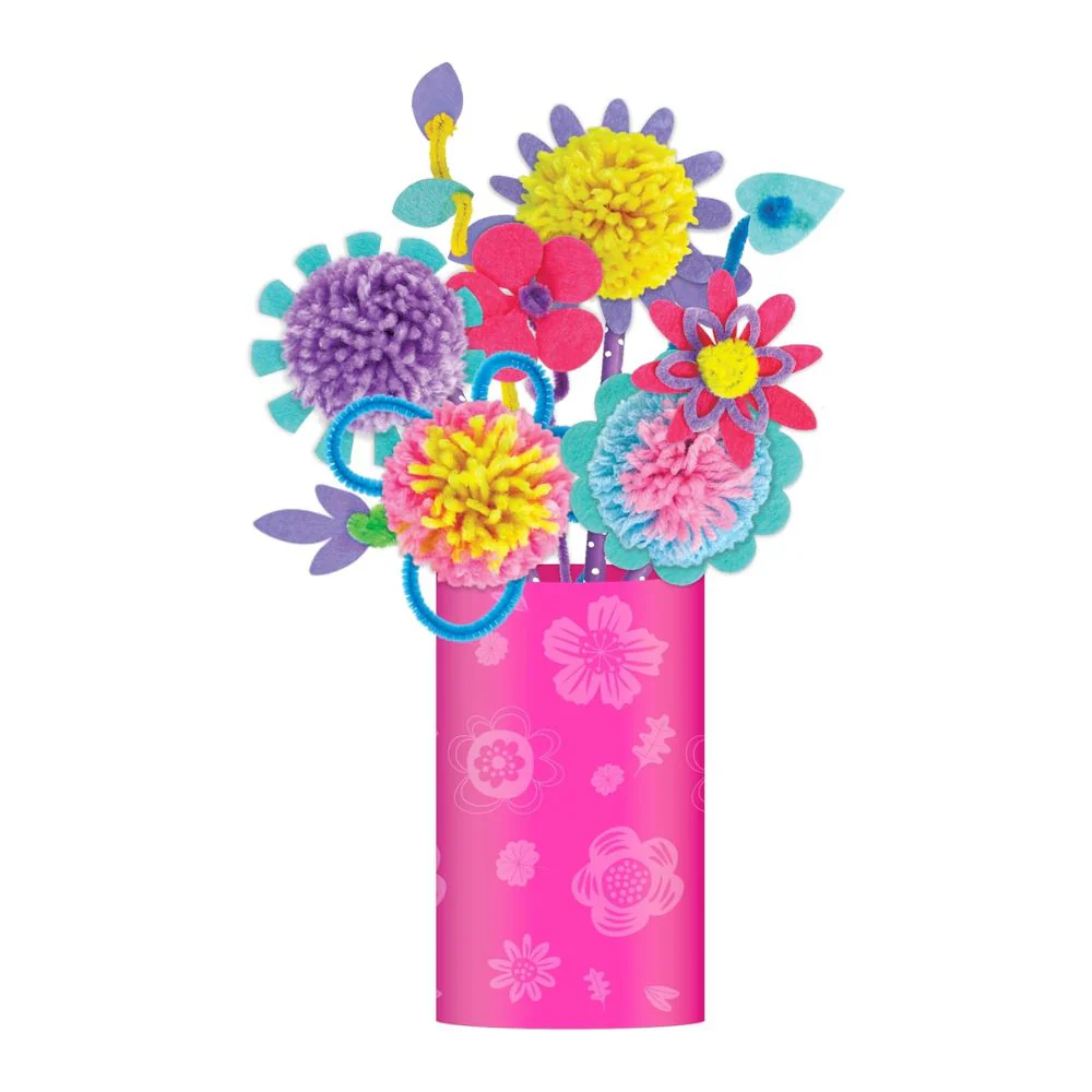 Avenir Pom Pom Flower Bouquet - Image 3