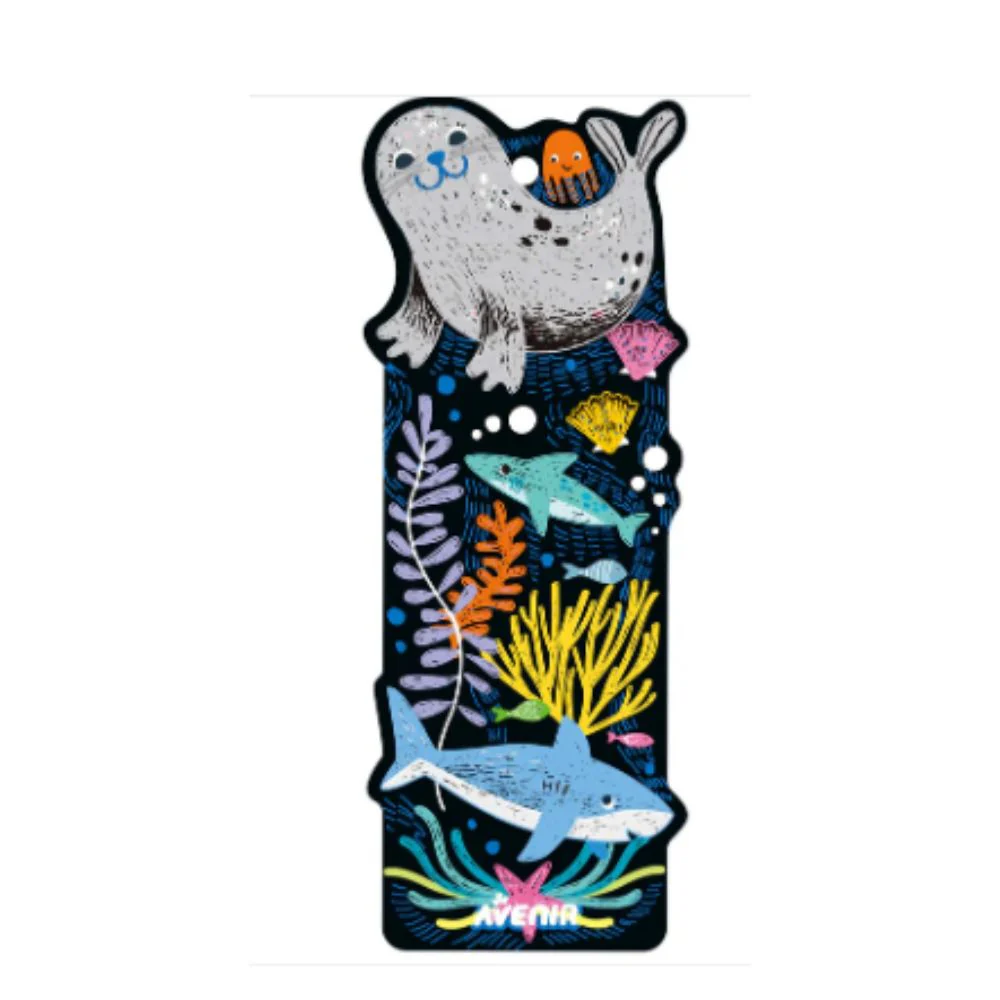 Avenir Scratch Art Bookmarks - Sea Animals - Image 5