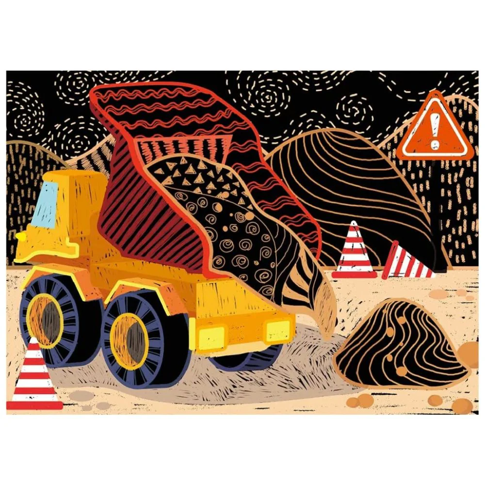 Avenir Scratch Art - Construction - Image 3