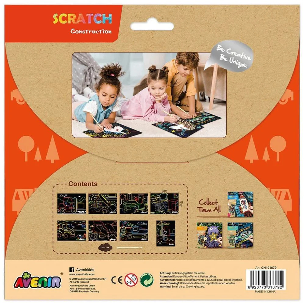 Avenir Scratch Art - Construction - Image 5