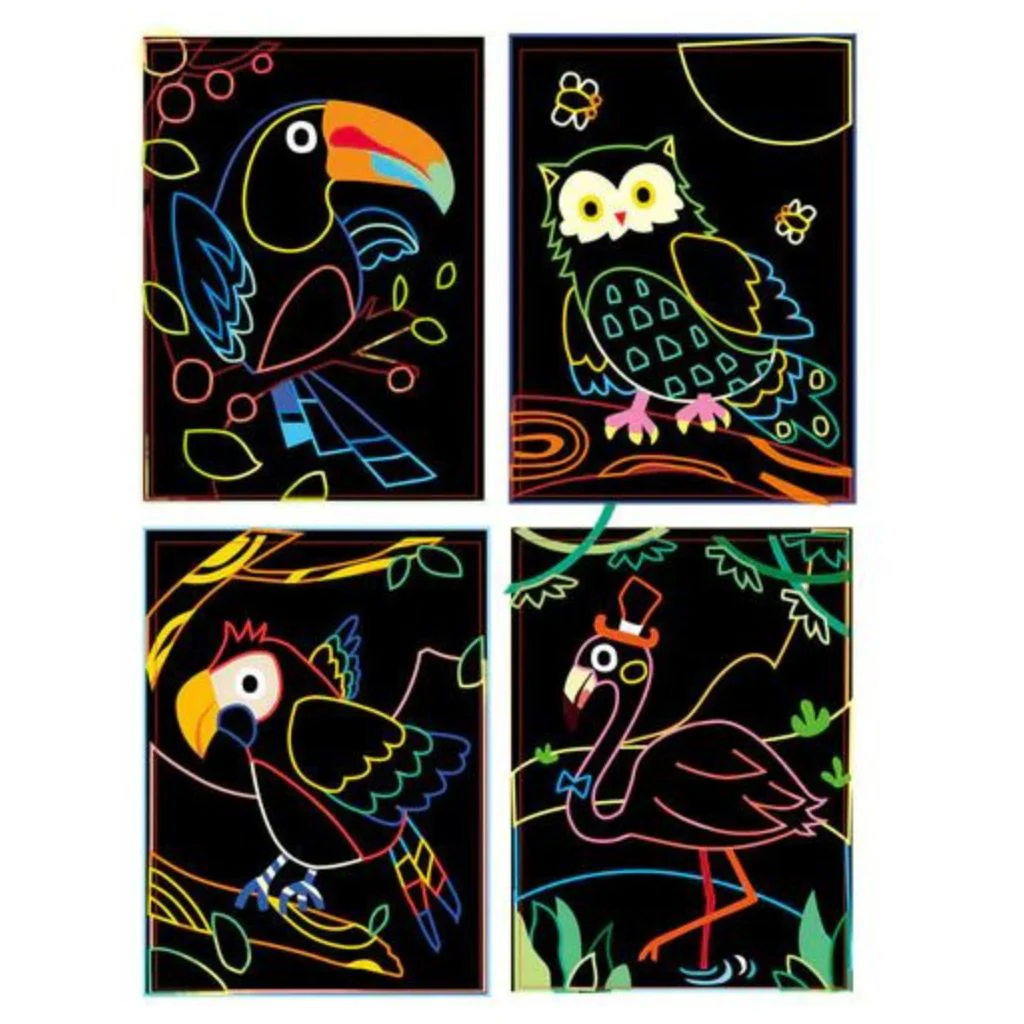 Avenir Scratch Art - Magic Bird - Image 3