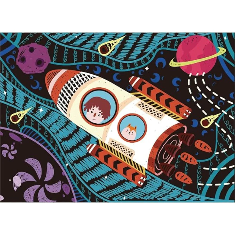 Avenir Scratch Art Magic - Space - Image 3