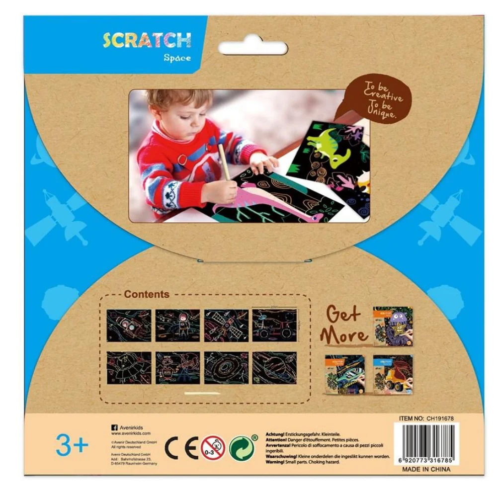 Avenir Scratch Art Magic - Space - Image 4