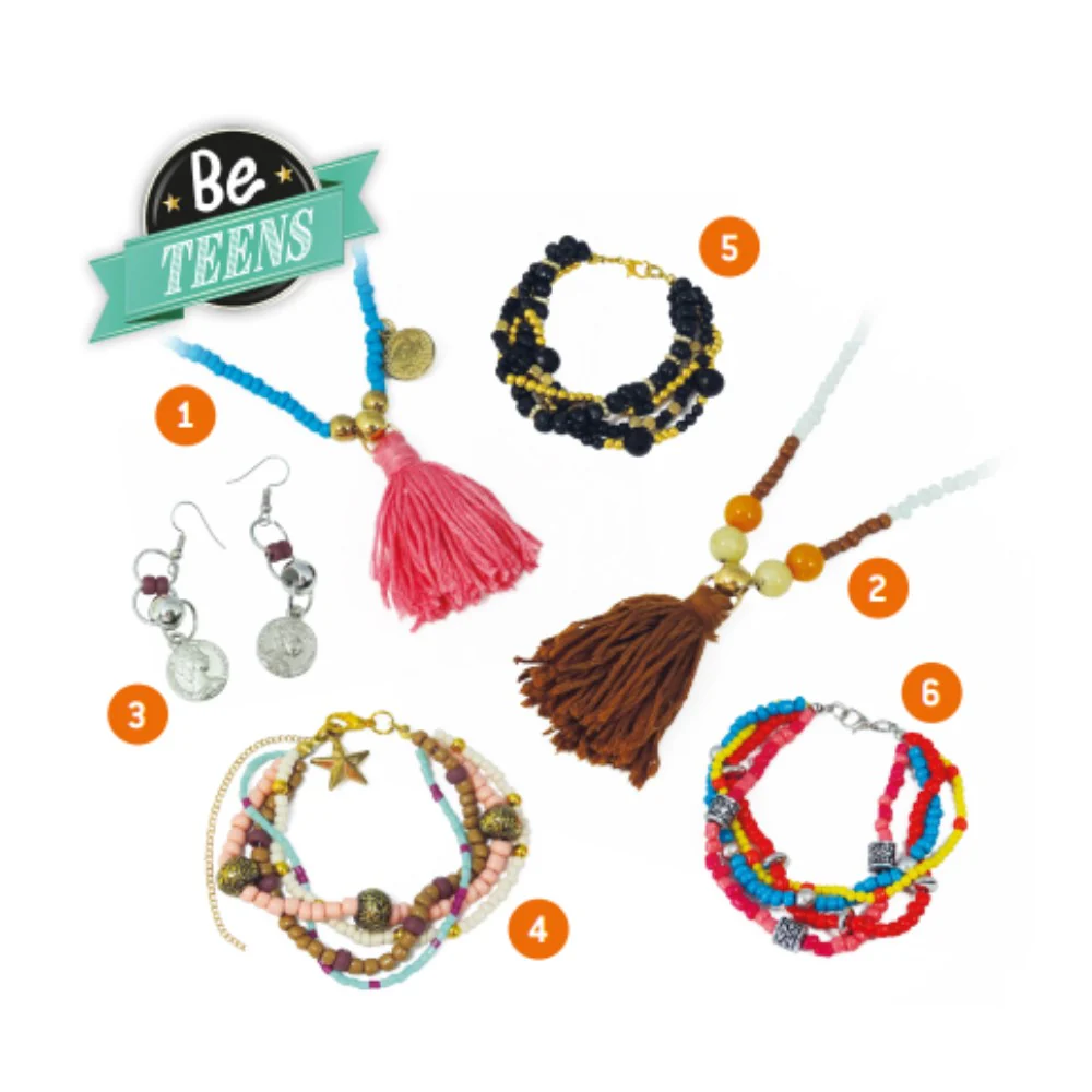 Be Teens Bohemian Jewellery Making Kit - Image 3
