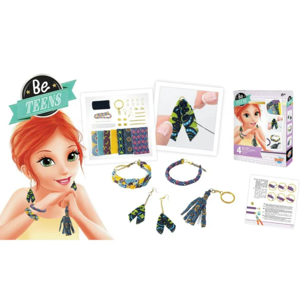 Be Teens Wax Print Jewellery Making Kit - Image 2