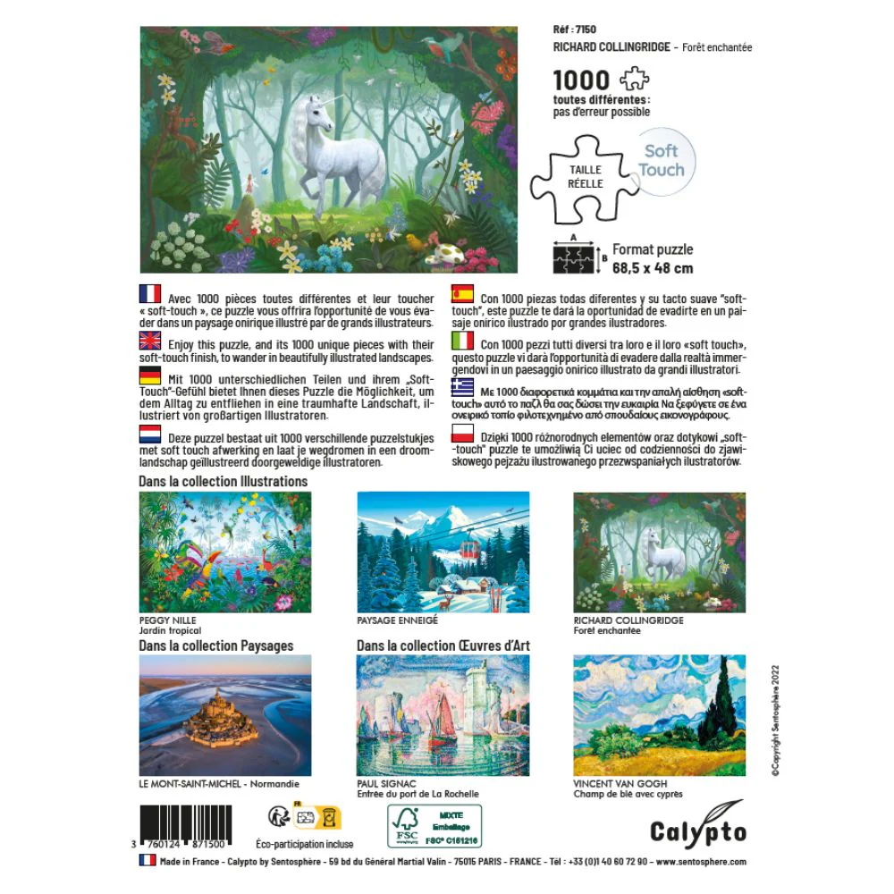 Calypto Jigsaw Puzzle 1000 Piece - Enchanted Forest by Richard Collingridge - Image 4