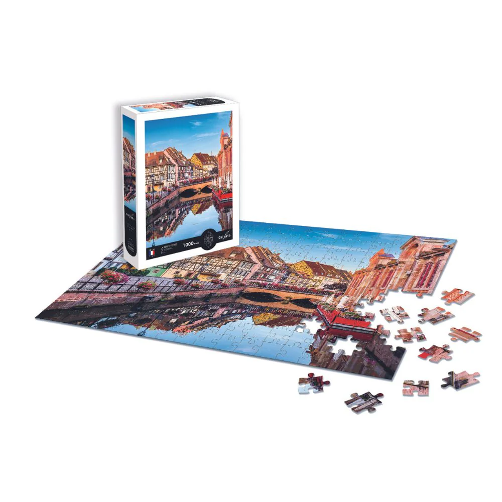Calypto Jigsaw Puzzle 1000 Piece - Colmar's Little Venice (Alsace) - Image 3