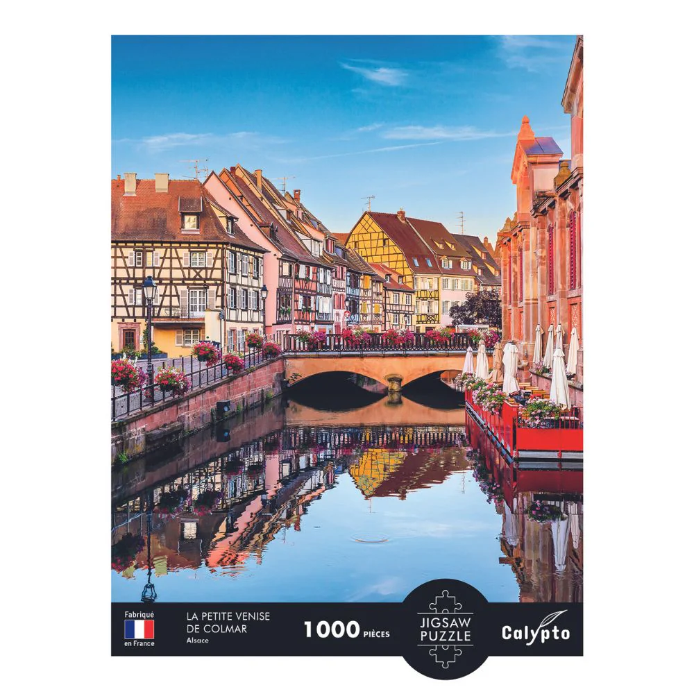 Calypto Jigsaw Puzzle 1000 Piece - Colmar's Little Venice (Alsace) - Image 4
