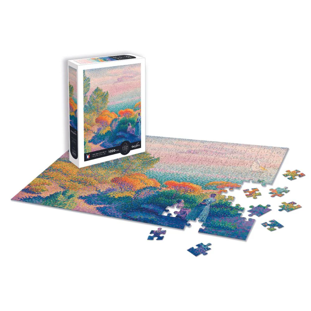 Calypto Jigsaw Puzzle 1000 Piece - Two Women by the Shore - Image 3