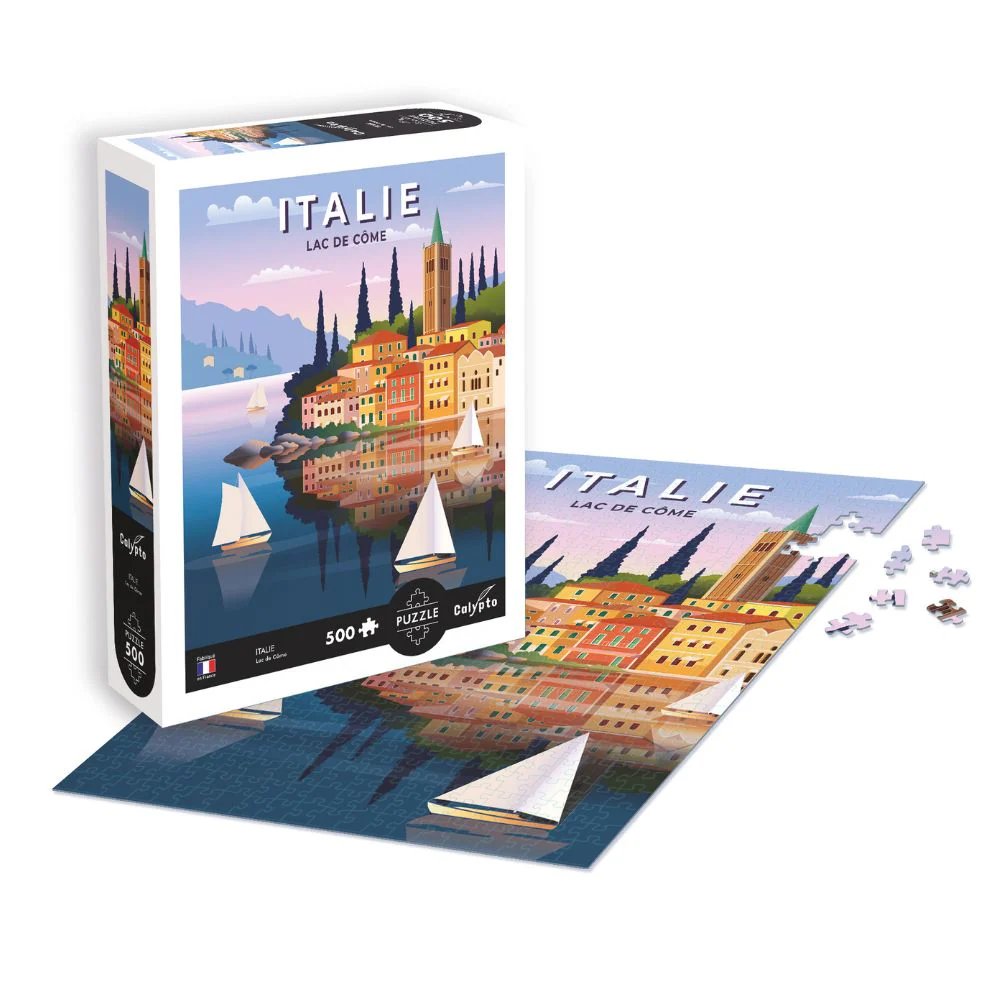 Calypto Jigsaw Puzzle 500 Piece - Italy - Image 2