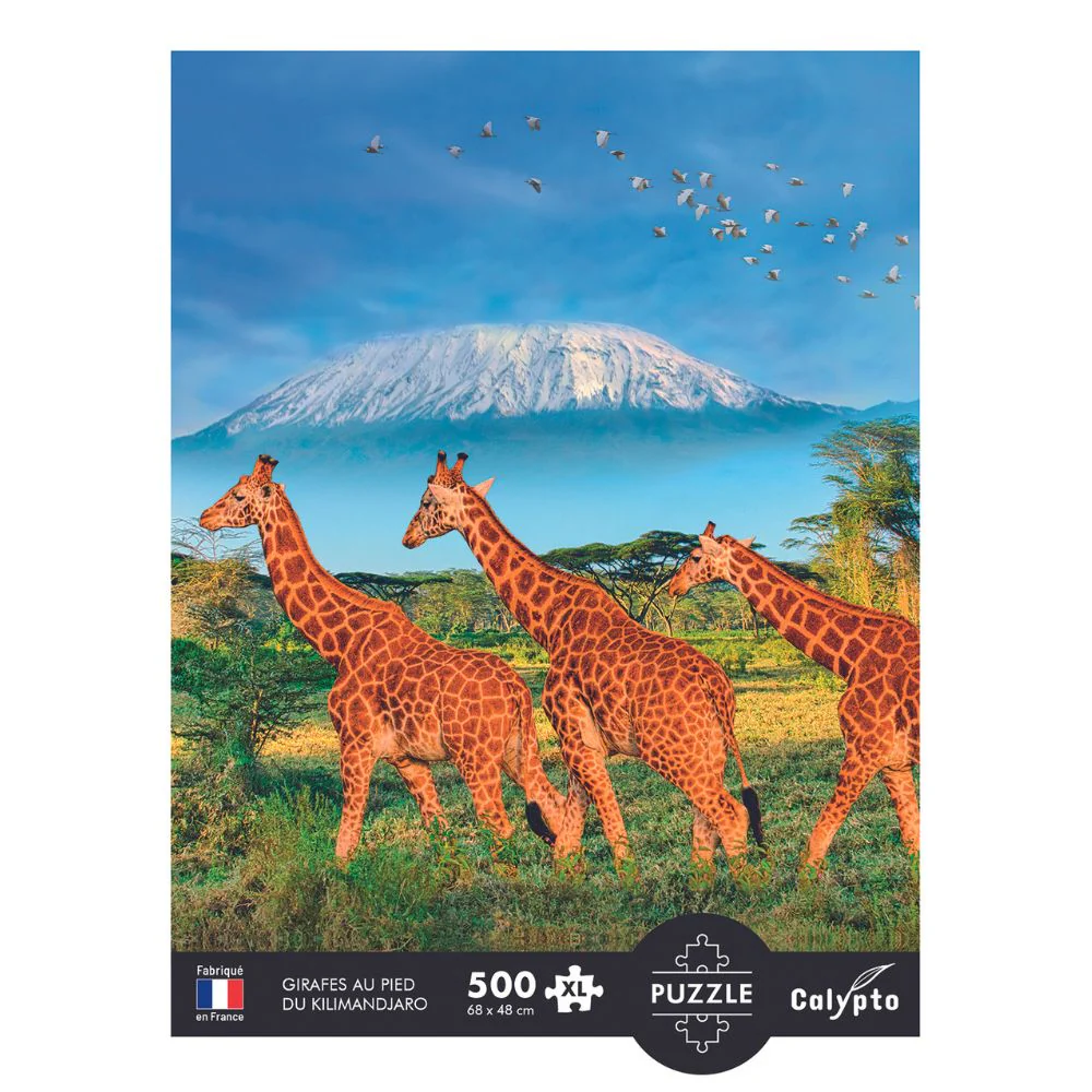 Calypto Jigsaw Puzzle 500 Piece XL - Giraffes - Image 4