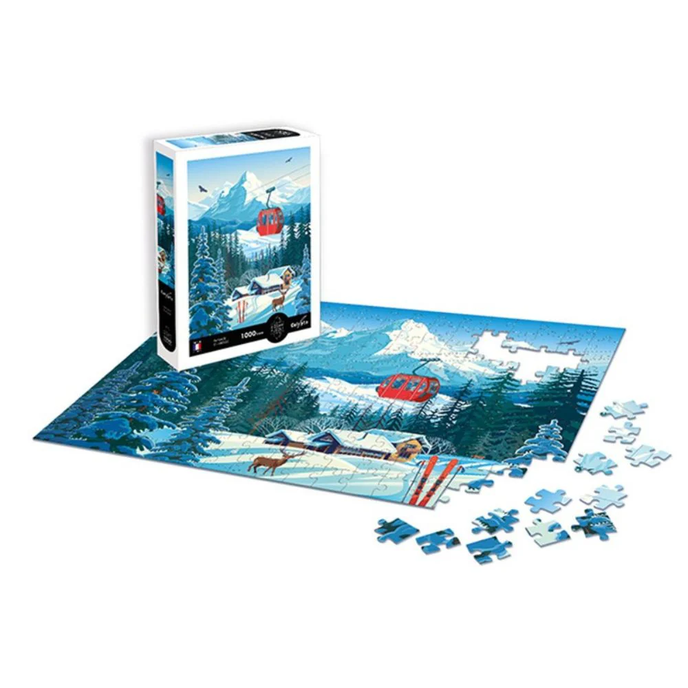 Calypto Jigsaw Puzzle 1000 Piece - Snowy Landscape - Image 3