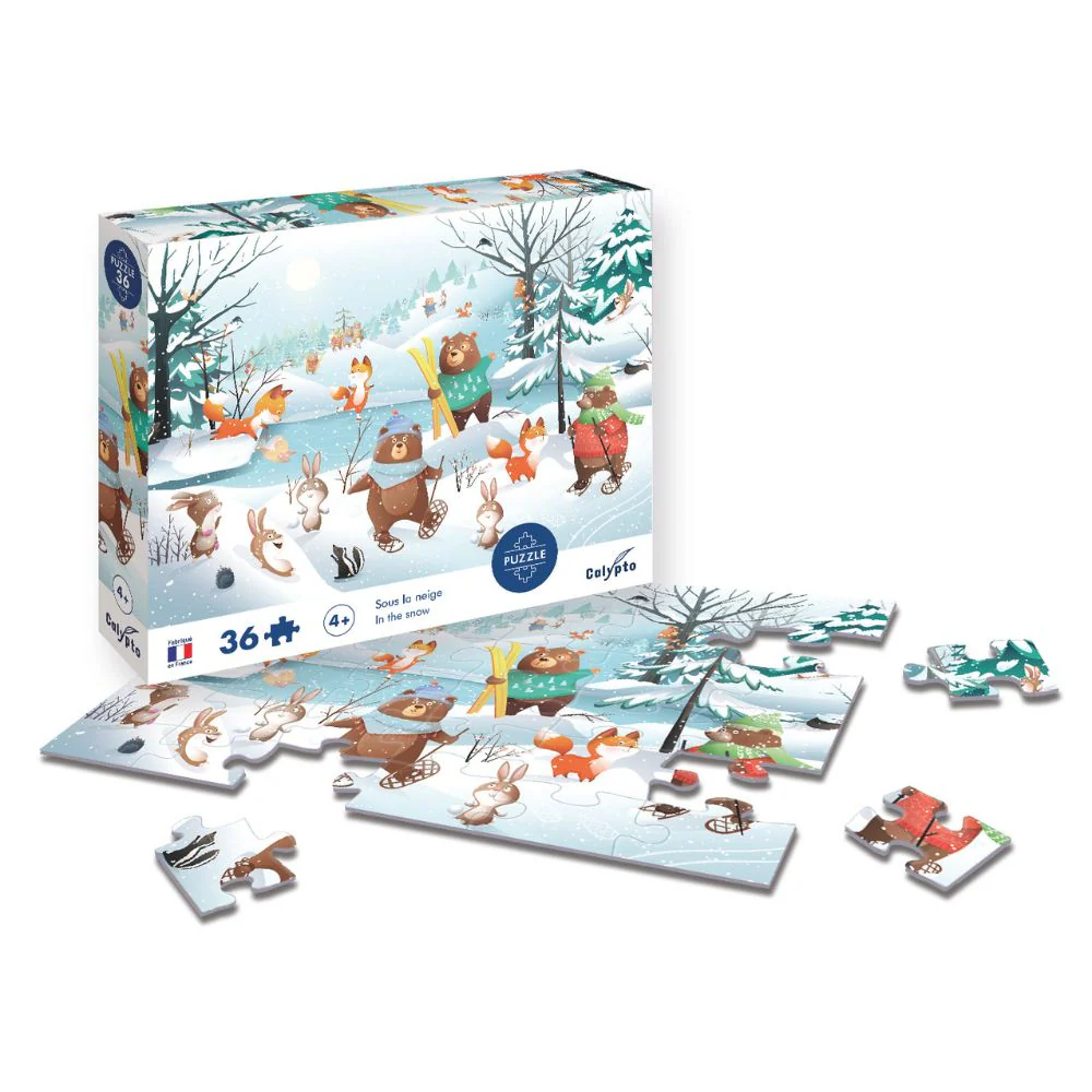 Calypto In The Snow 36 piece Jigsaw Puzzle - Image 2