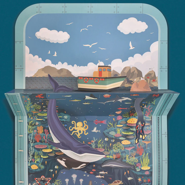 Clockwork Soldier - Create Your Own Deep Blue Seascape - Wonky - Image 5