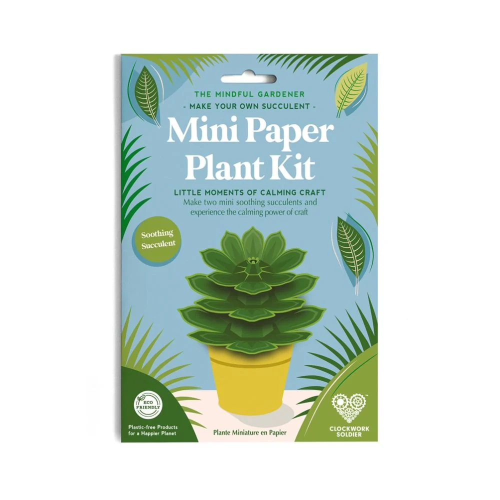 Clockwork Soldier - Create Your Own Mini Paper Plant - Image 2
