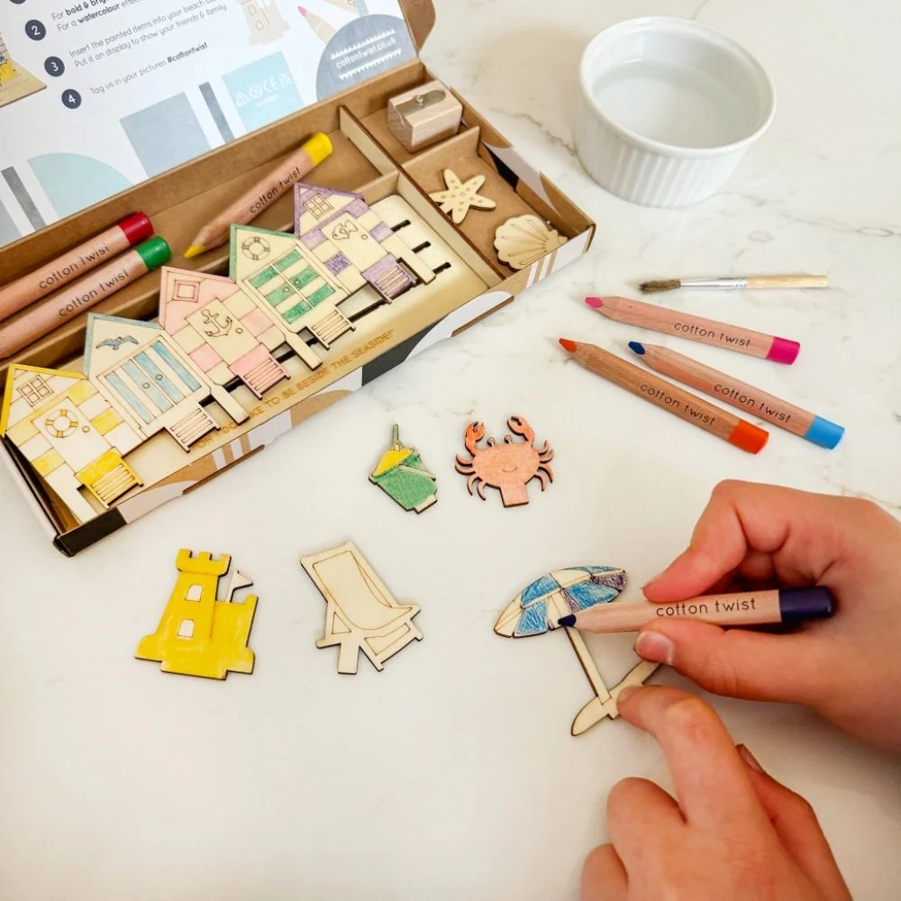 Cotton Twist Create Your Own Beach Scene Craft Kit - Image 2
