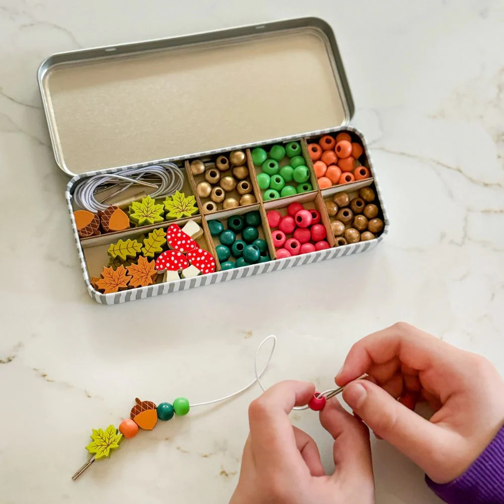 Cotton Twist Forest Bracelet Beading Kit - Image 3