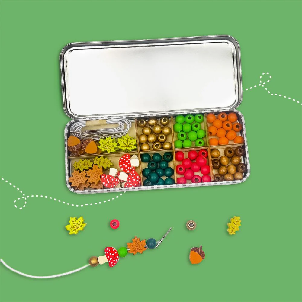 Cotton Twist Forest Bracelet Beading Kit - Image 4