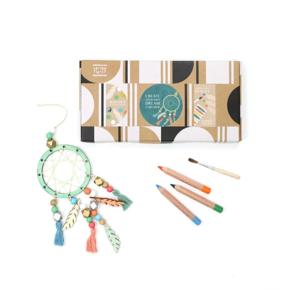 Cotton Twist Make your Own Dreamcatcher Craft Set - Image 4