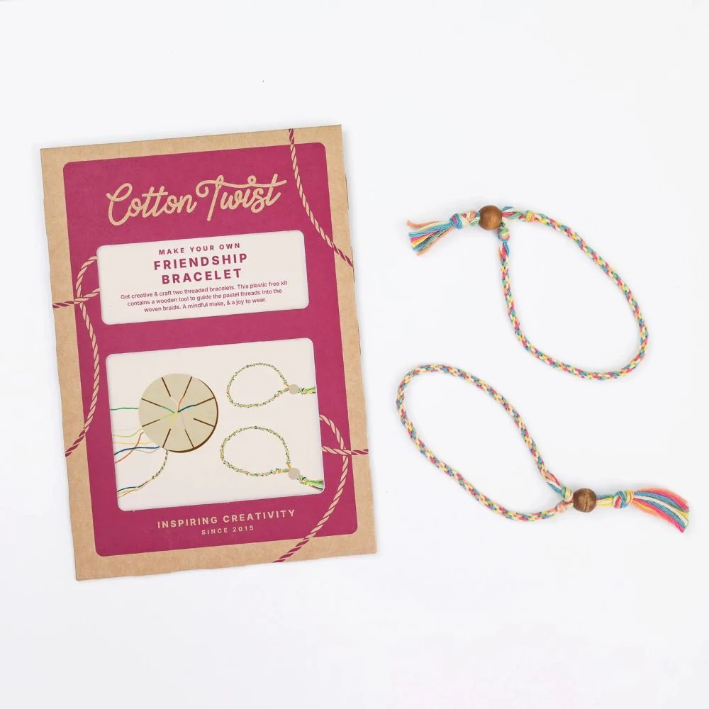 Cotton Twist Make your Own Friendship Bracelet Kit - Image 6