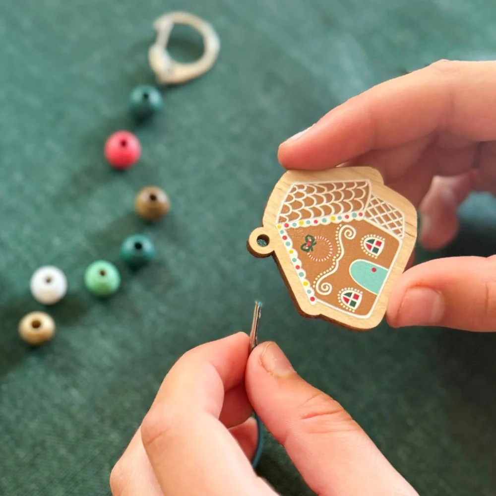 Cotton Twist - Make your own Gingerbread Keyring - Image 4