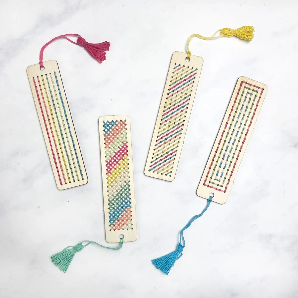 Cotton Twist - Make your own Stitched Tassel Bookmark - Image 4