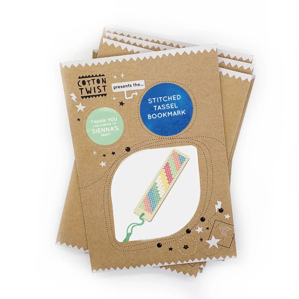 Cotton Twist - Make your own Stitched Tassel Bookmark - Image 5