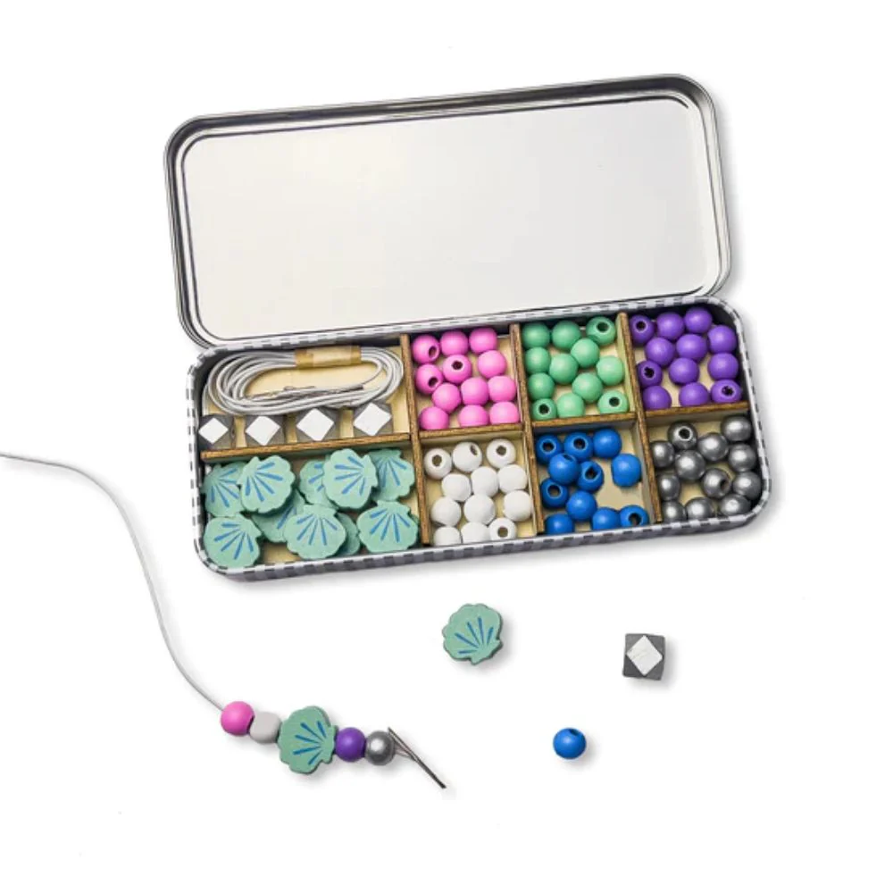 Cotton Twist Mermaid Jewellery Making Kit - Image 4