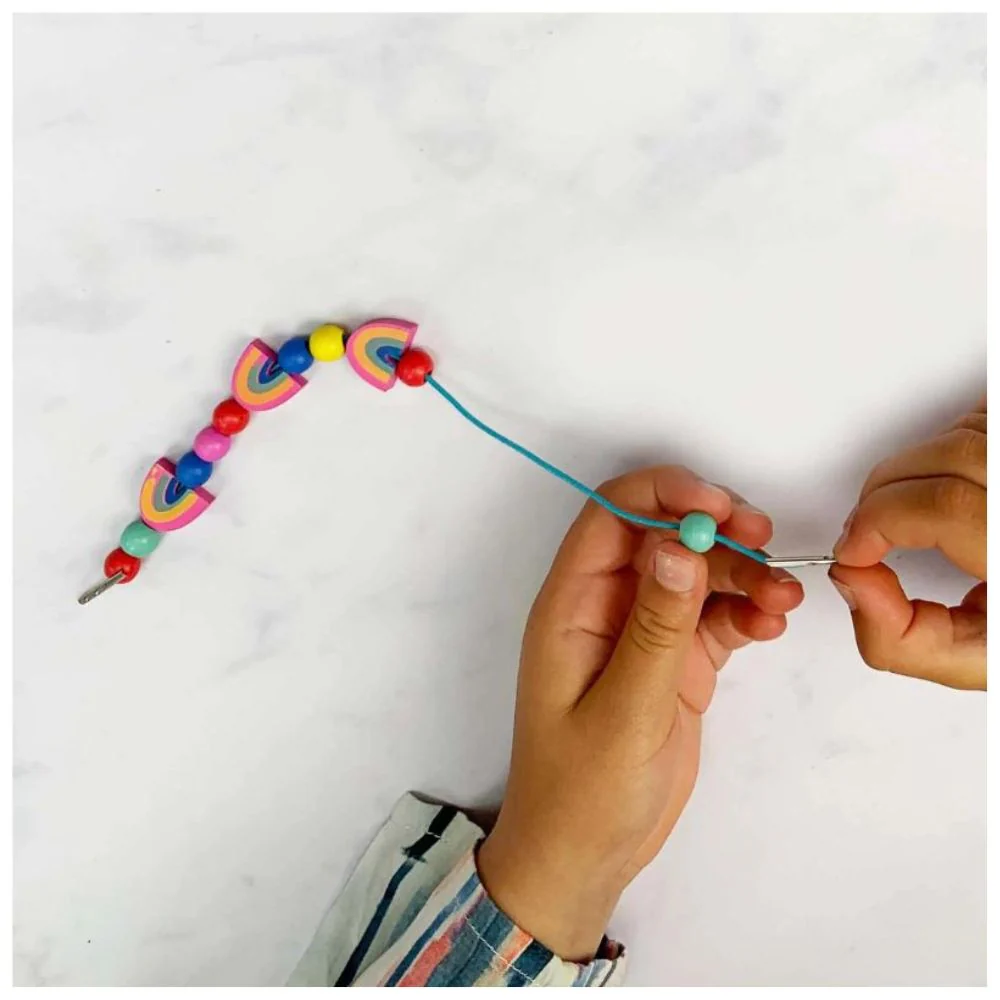 Cotton Twist Rainbow Bracelet Making Kit - Image 3