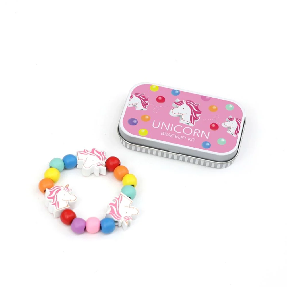 Cotton Twist Rainbow Unicorn Bracelet Making Kit - Image 3