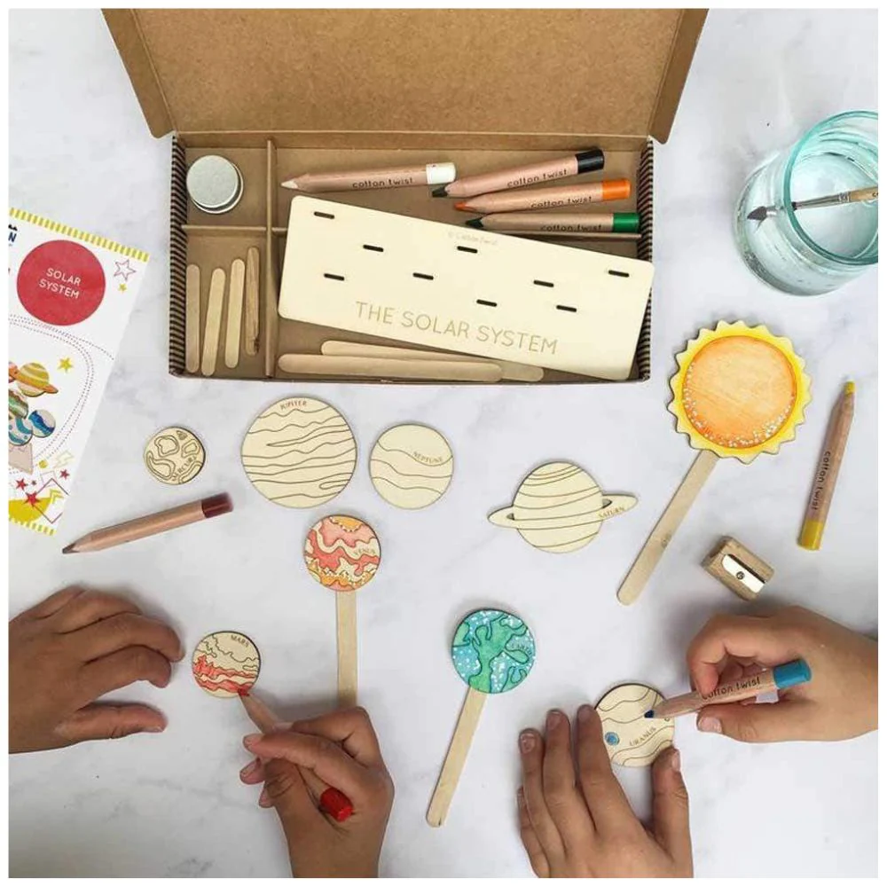 Cotton Twist Solar System Craft Kit - Image 3