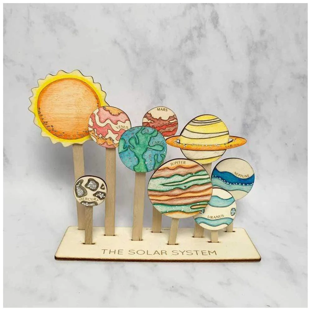 Cotton Twist Solar System Craft Kit - Image 5