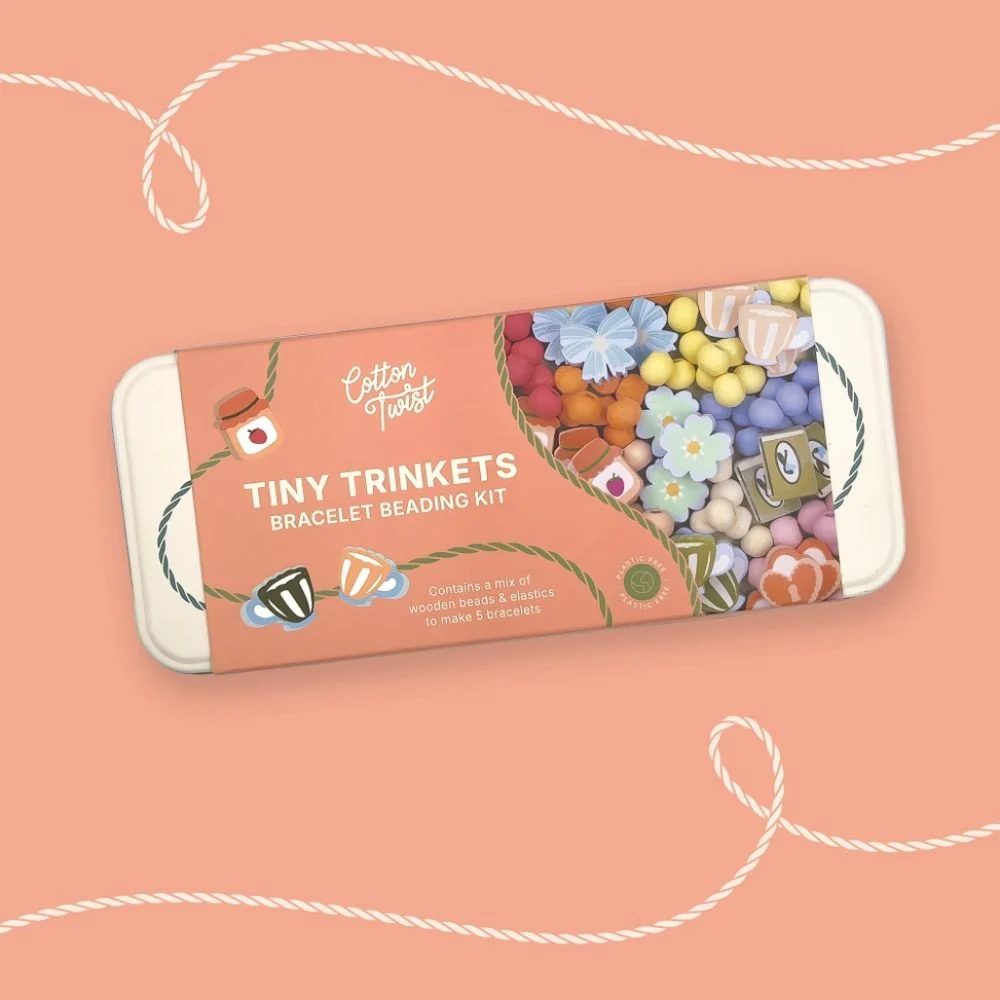 Cotton Twist Tiny Trinkets Bracelet Beading Kit - Image 2