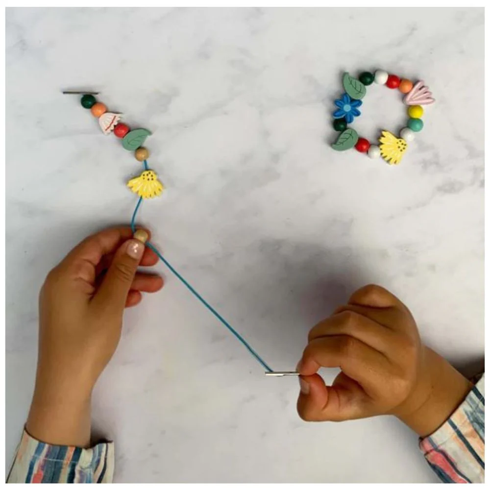 Cotton Twist Wildflower Bracelet Making Kit - Image 3